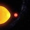 Astrónomos encuentran una estrella con forma de lágrima