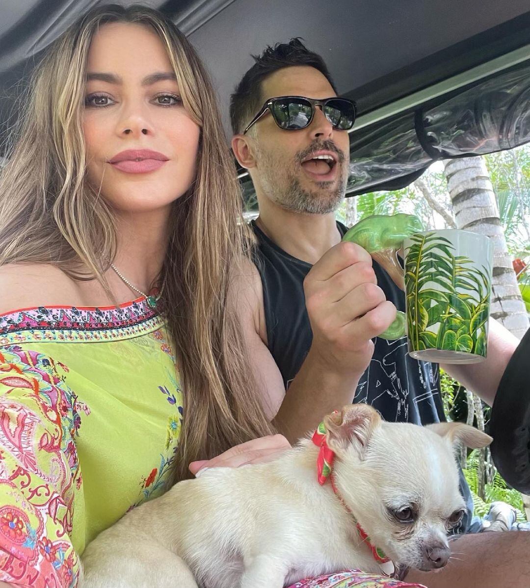 Joe Manganiello y Sofía Vergara.