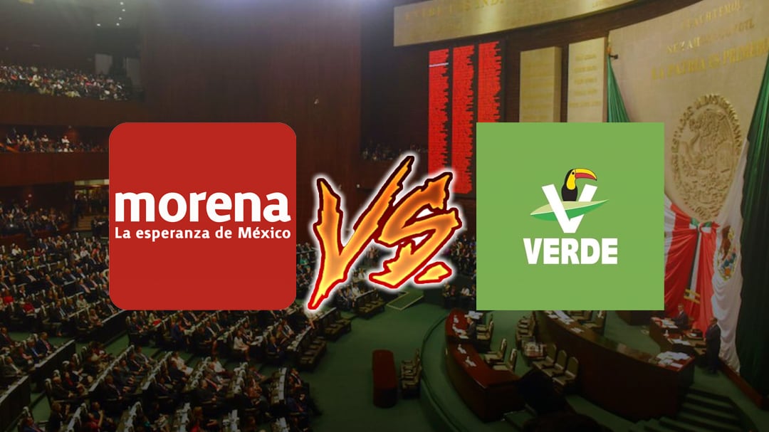 Morena y el Partido Verde chocan por el control del Senado