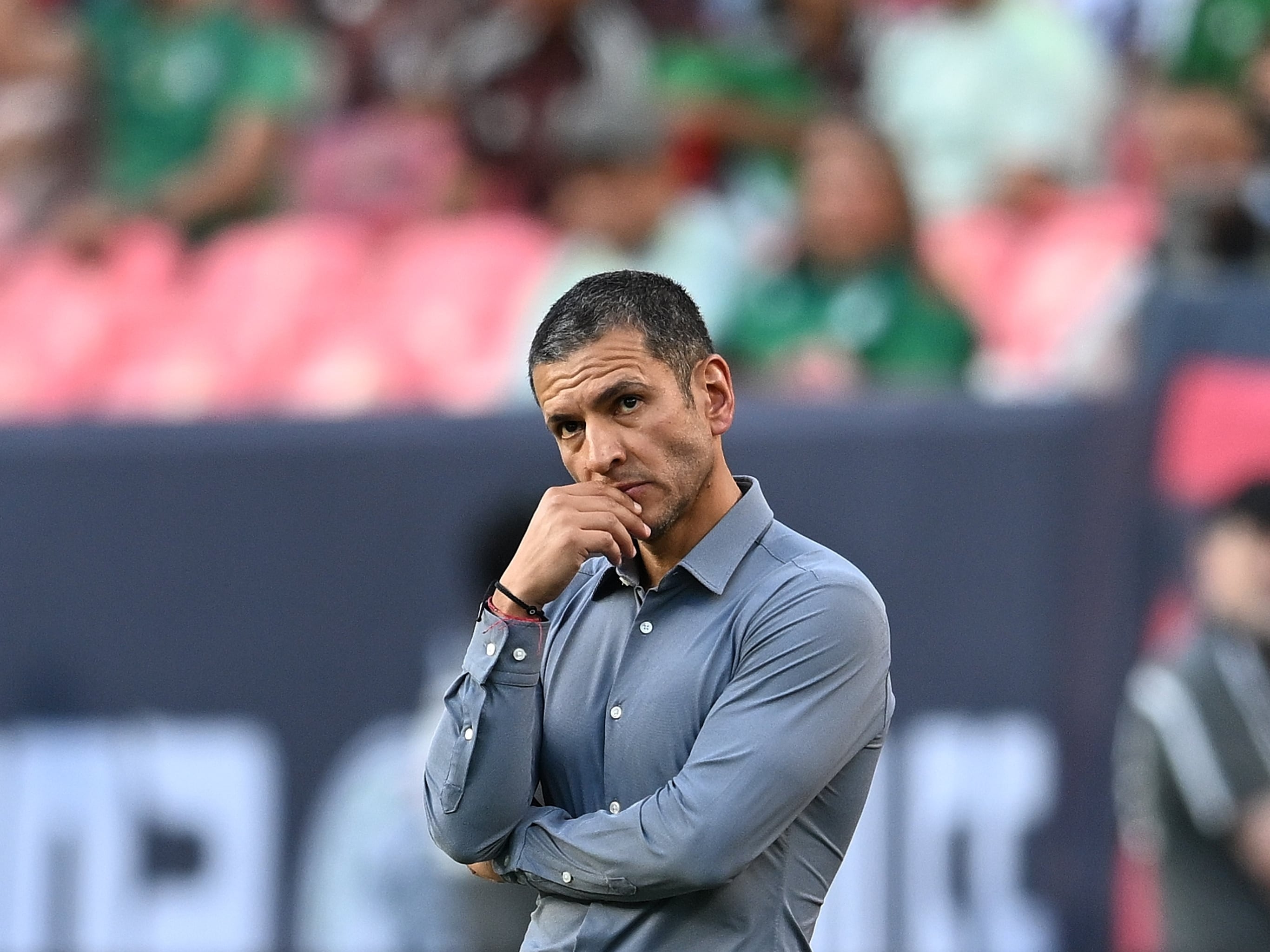 Jaime Lozano con la Selección Mexicana.