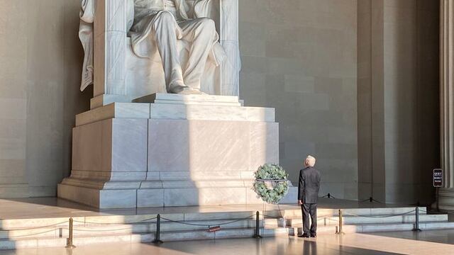 Ofrenda a Abraham Lincoln