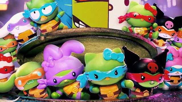 Cajita Feliz de McDonald’s de Tortugas Ninja y Hello Kitty