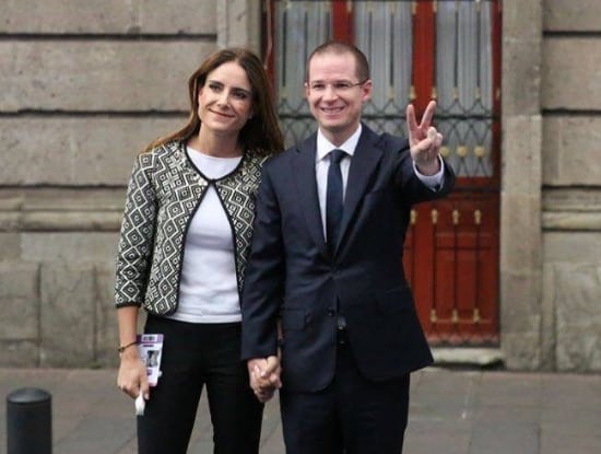 Carolina Martínez y Ricardo Anaya
