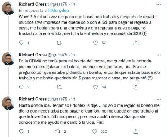 Experiencias en la búsqueda de empleo