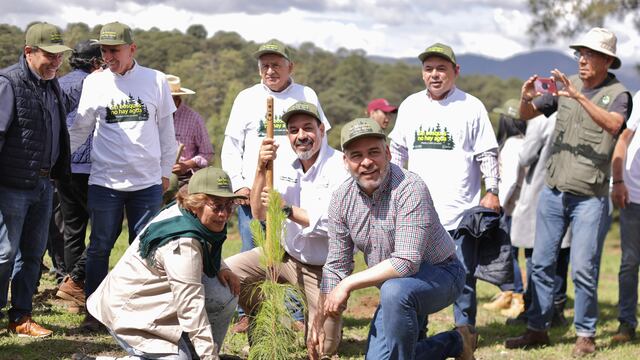Alfredo Ramírez Bedolla arranca reforestación en Michoacán