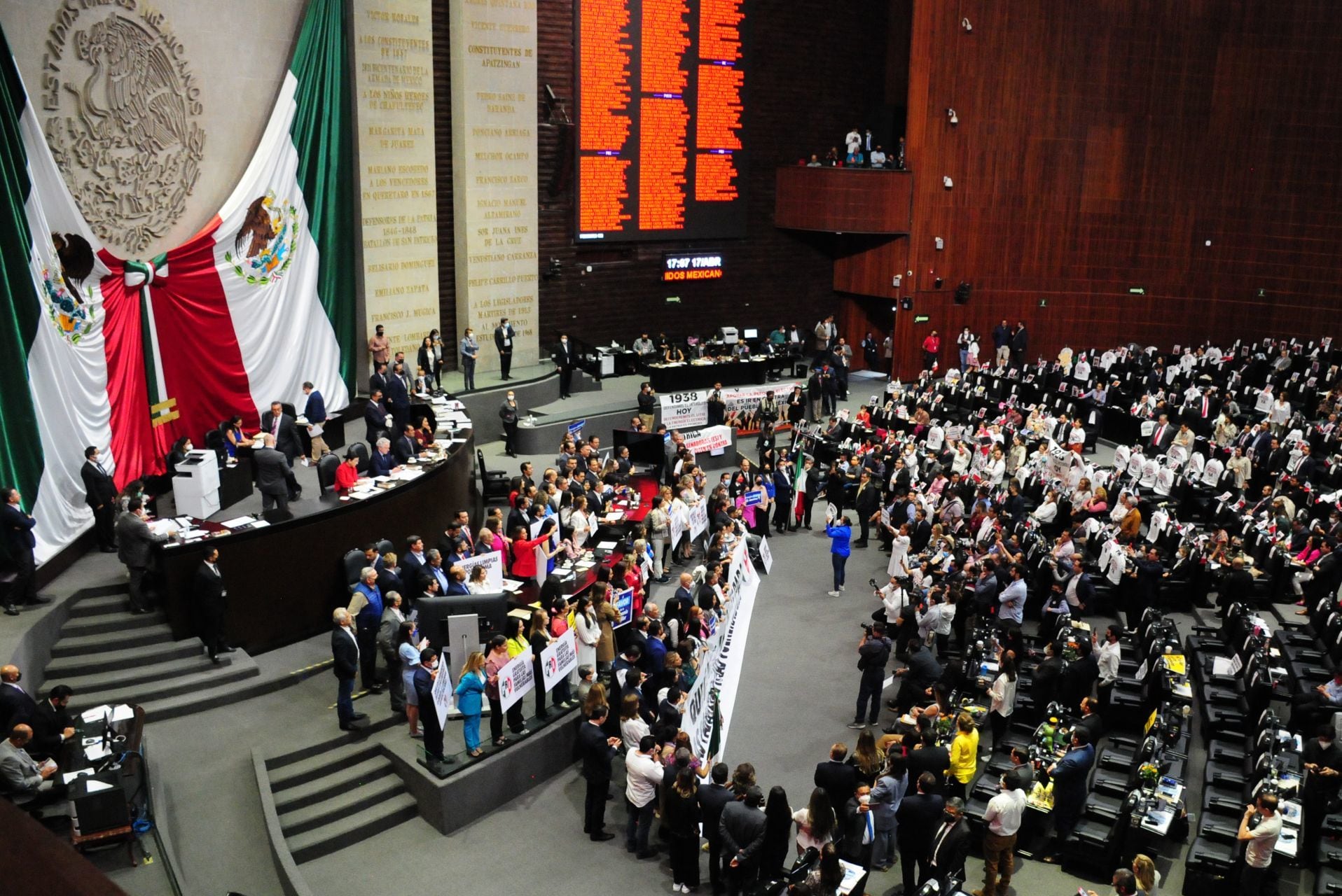 Debate de la Reforma Eléctrica en la Cámara de Diputados