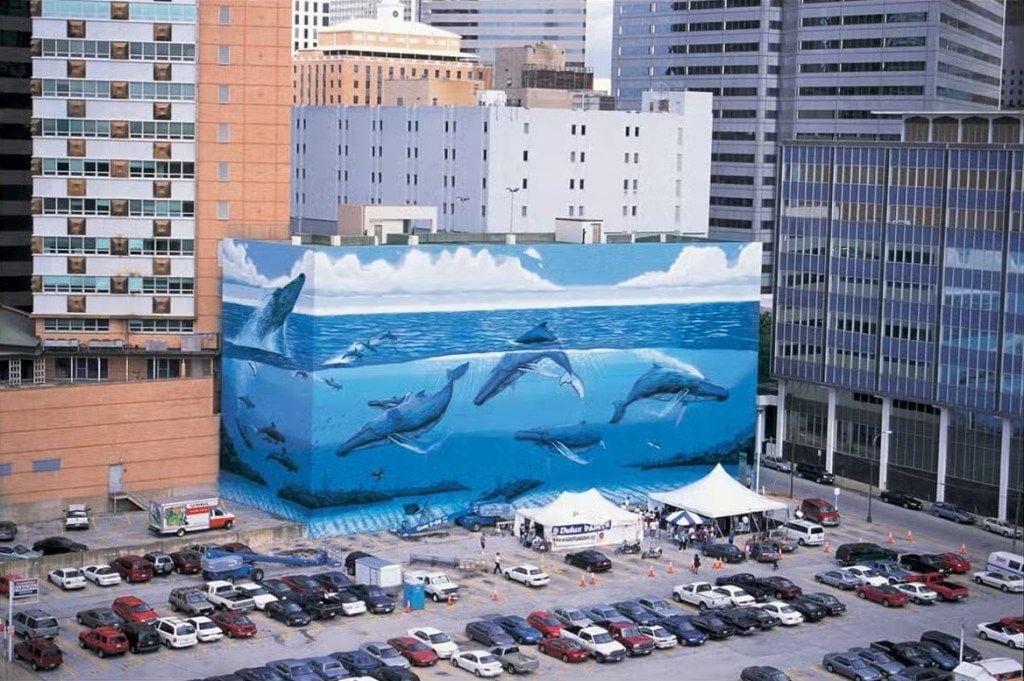 Ocean Life, mural en Dallas que provocó demanda a la FIFA por el Mundial 2026