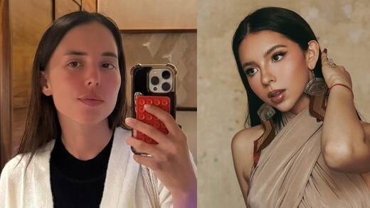 Majo Aguilar dice desconocer boda religiosa de Ángela, pero la felicita