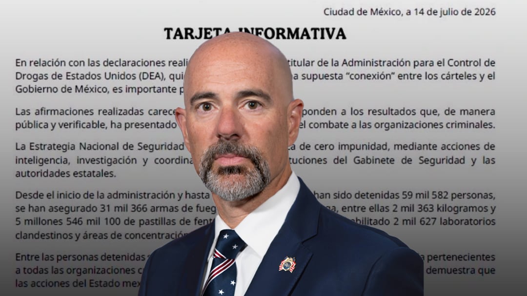 Gabinete de Seguridad contesta a Terrance Cole, jefe de la DEA en Estados Unidos
