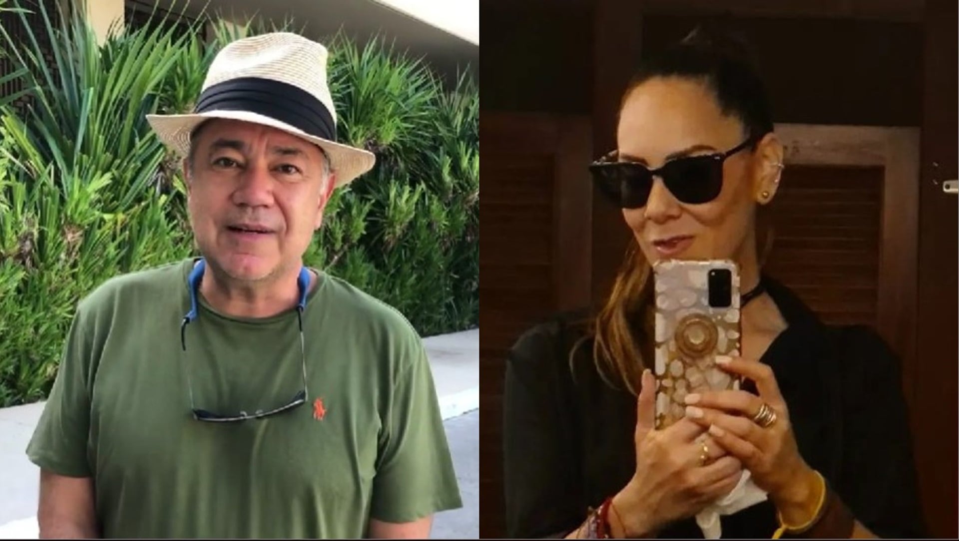 Nicandro Díaz y Mariana Robles