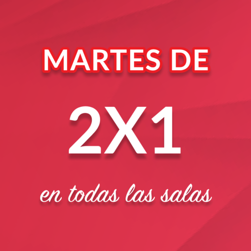 Martes 2x1 en Cinemex