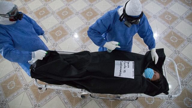 Manejo de cadáver con Covid-19