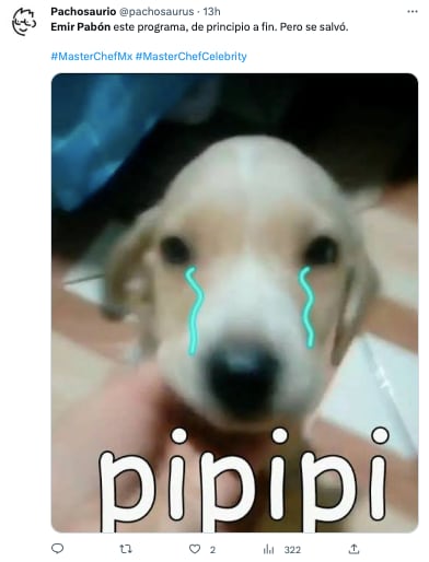 Emir Pabón en MasterChef Celebrity desata burlas