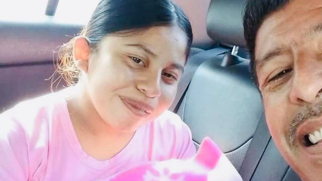 Lupita TikTok con Ricardo Medellín y su bebé Karely.