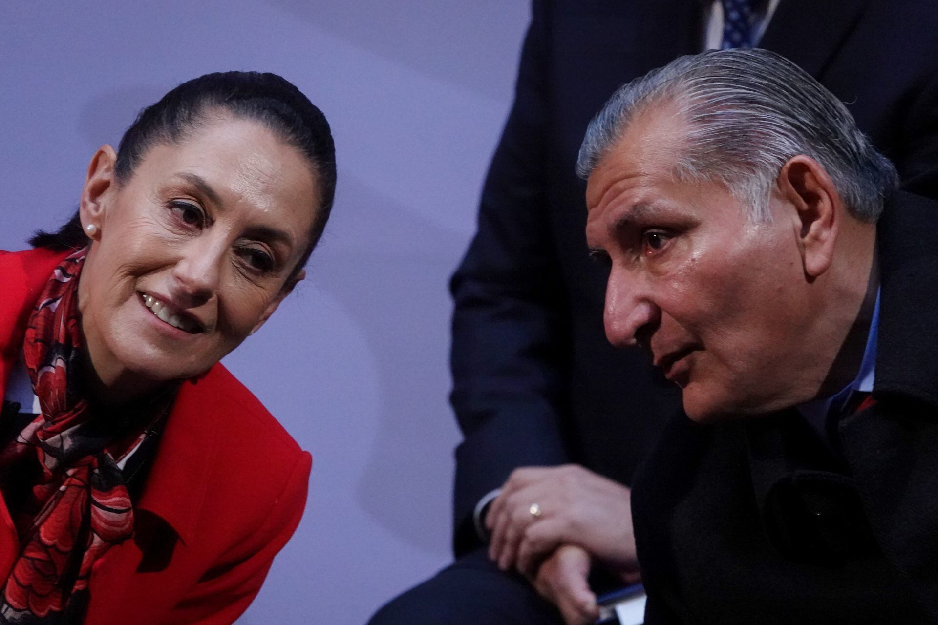 Claudia Sheinbaum y Adán Augusto López