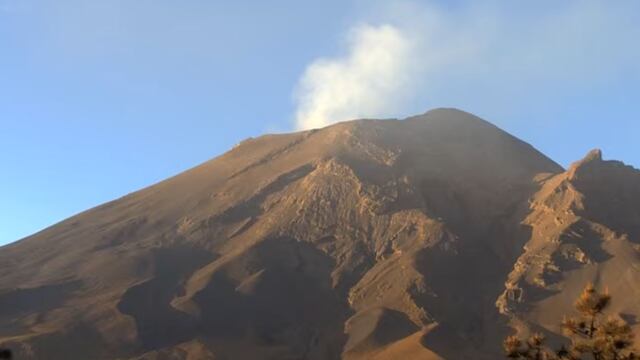 Volcán Popocatépetl el 16 de abril