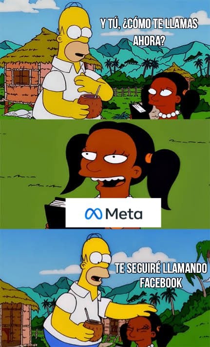 Memes por cambio nombre de Facebook a Meta