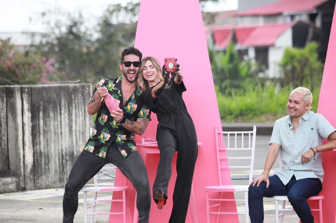 Luis Caballero 'El Potro' y Estefanía Ahumada