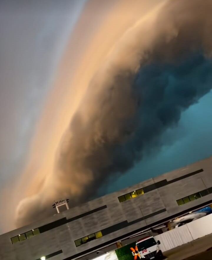 Nube aterradora es captada y la asocian con Turquía