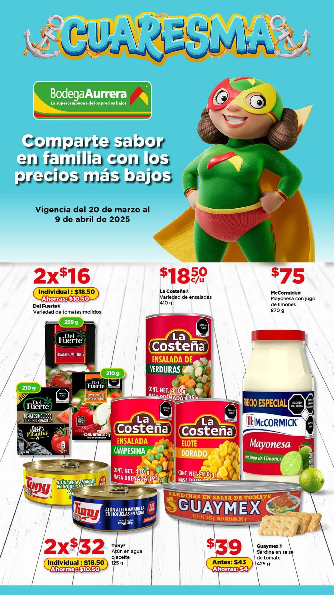 Bodega Aurrera ofertas hoy al 9 de abril 2025: Lista de descuentos