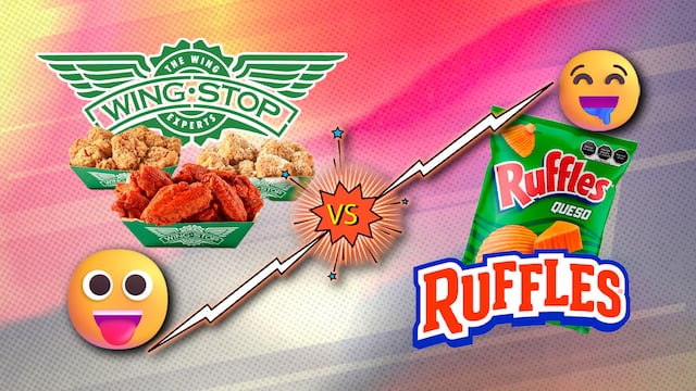 Alitas de Wingstop con Ruffles de queso