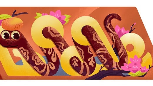 El juego de la serpiente con el que Google Doodle celebra el Año Nuevo Chino 2025