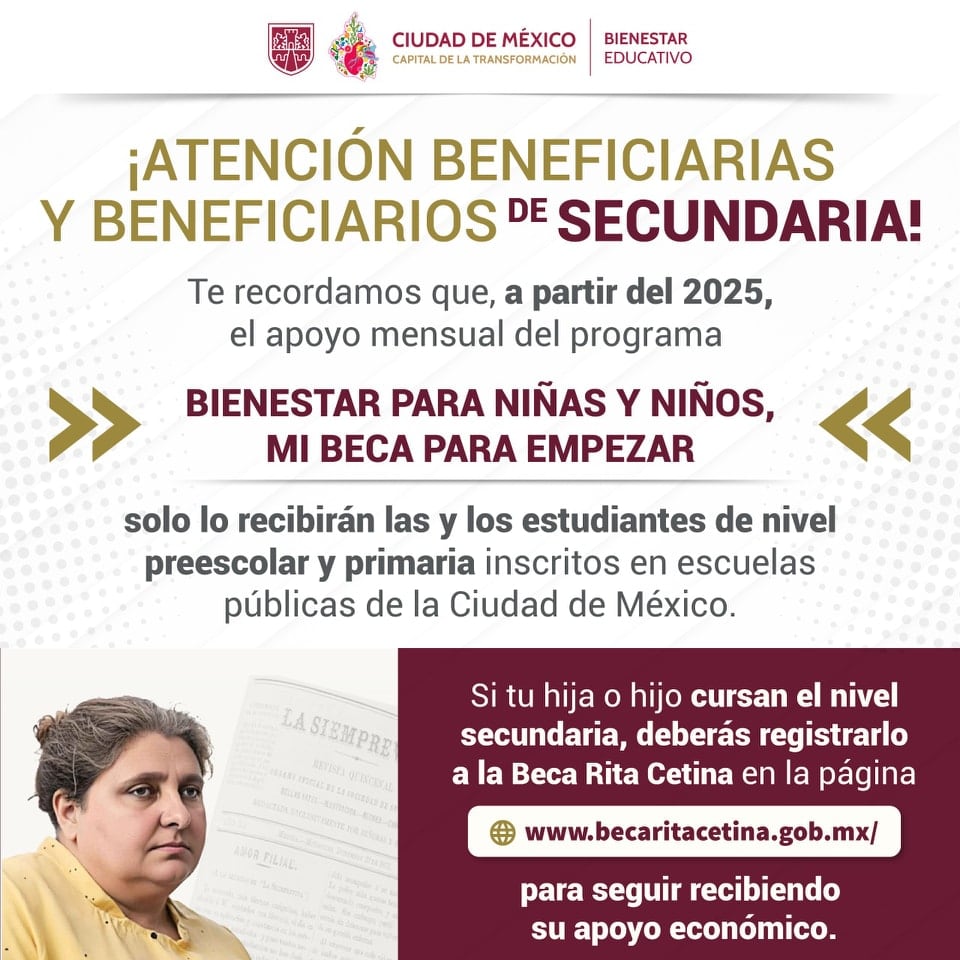 Beca Rita Cetina 2025