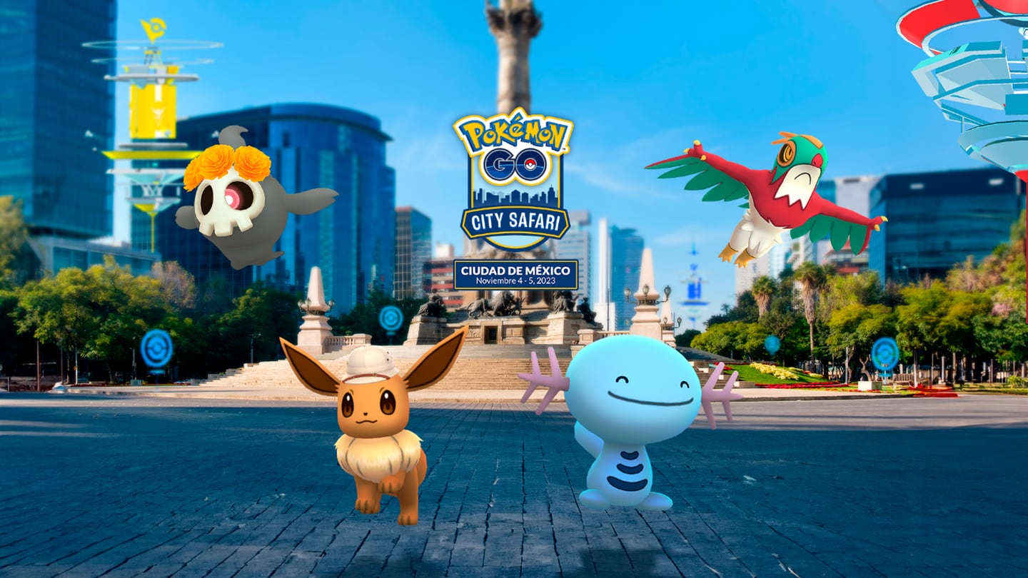 Safári urbano de Pokémon GO: Cidade do México