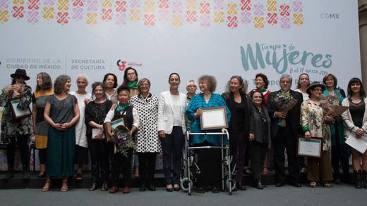Inaugura Claudia Sheinbaum el festival "Tiempo de Mujeres"