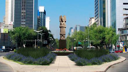 "La joven de Amajac" sustituirá a escultura de Cristóbal Colón