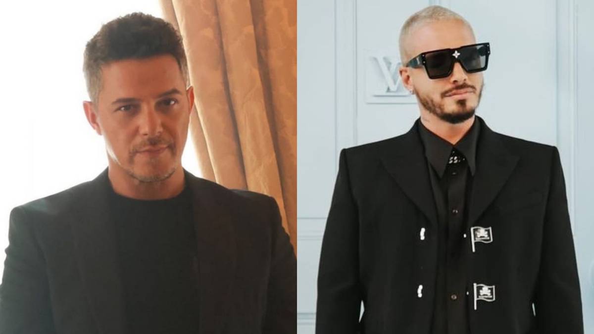 J Balvin and Alejandro Sanz battle it out over their music.  “How not to sing”
