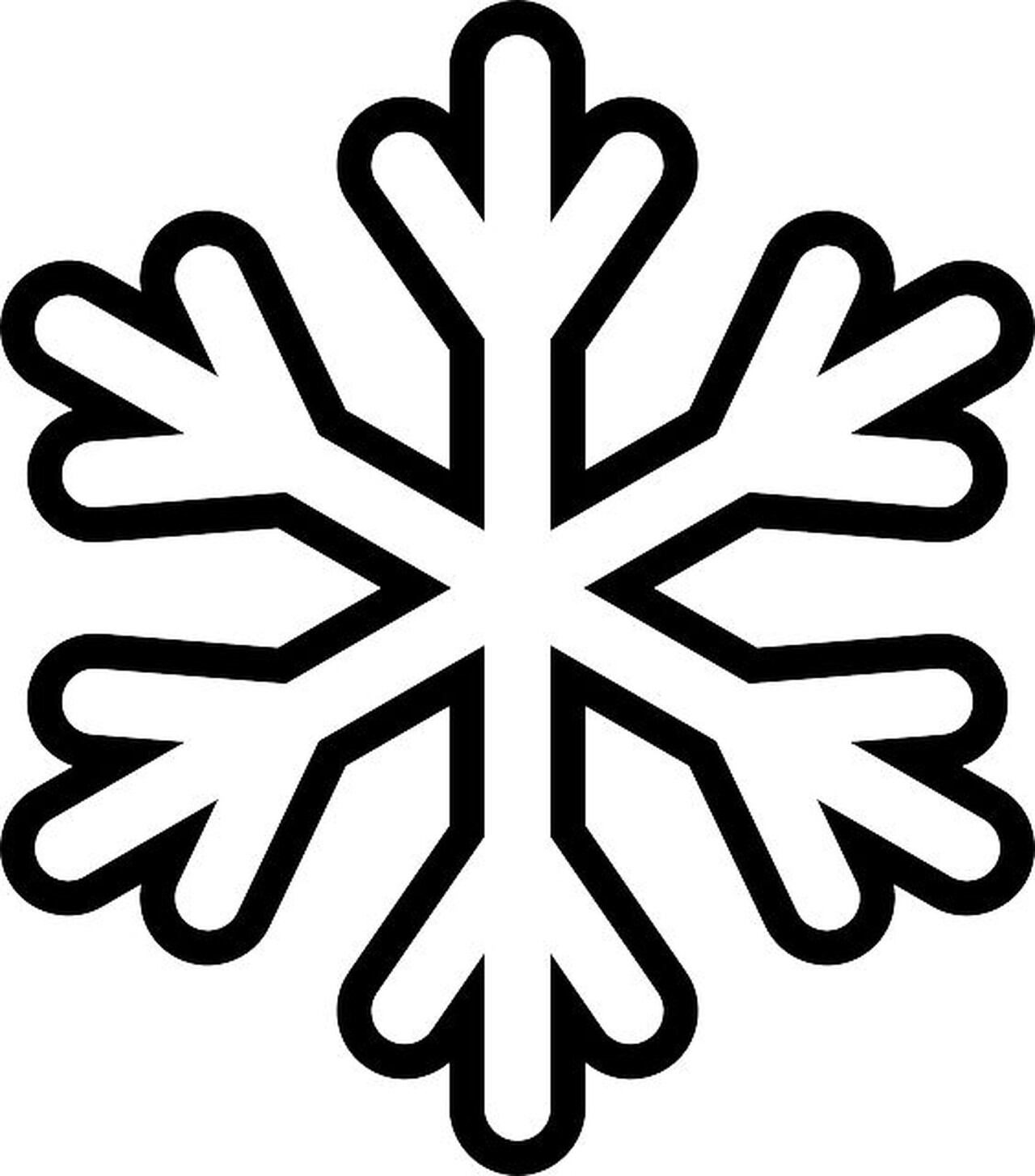 Copos de nieve: 5 plantillas para imprimir y hacer los adornos de Navidad