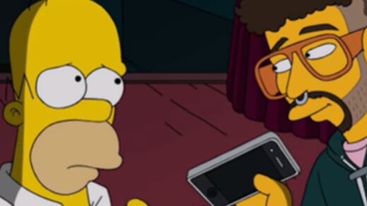 ¿Los Simpson predijeron a un Bad Bunny salvaje? Este video lo prueba