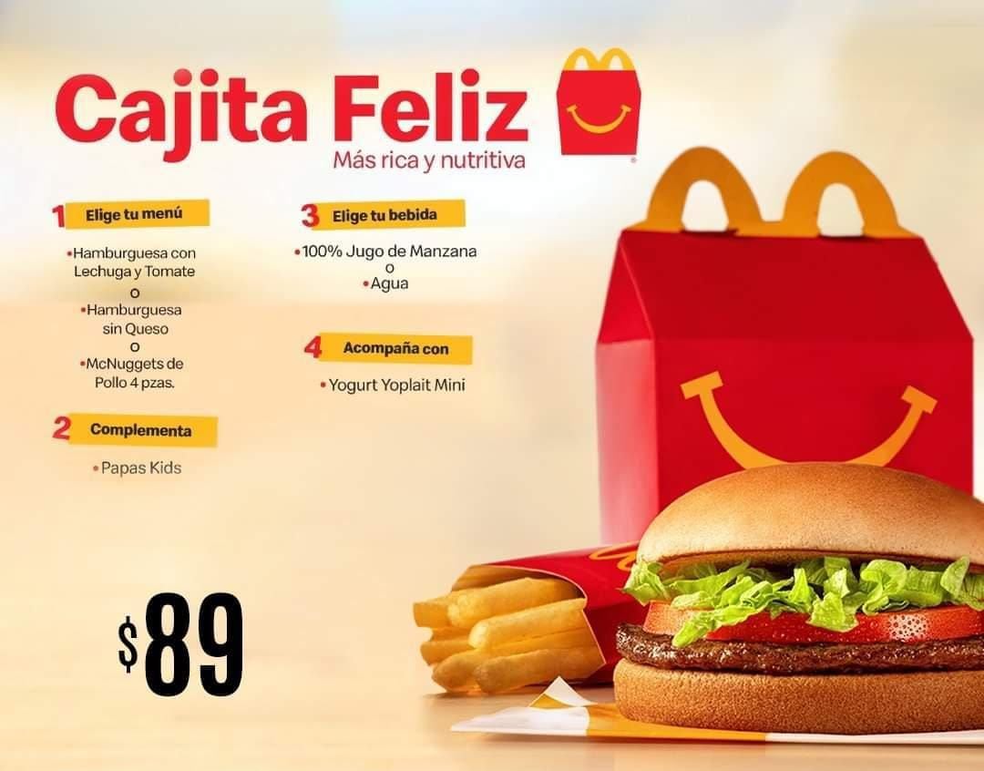 Promociones de sale mcdonalds cajita feliz